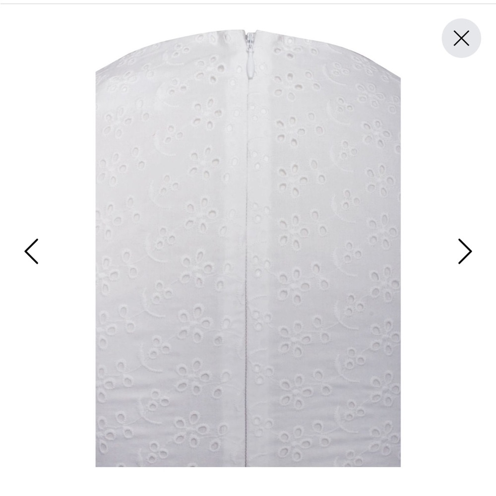 NWT🔖 Miss Circle- Eyelet Drop waist mini dress - Small - Picture 4 of 9